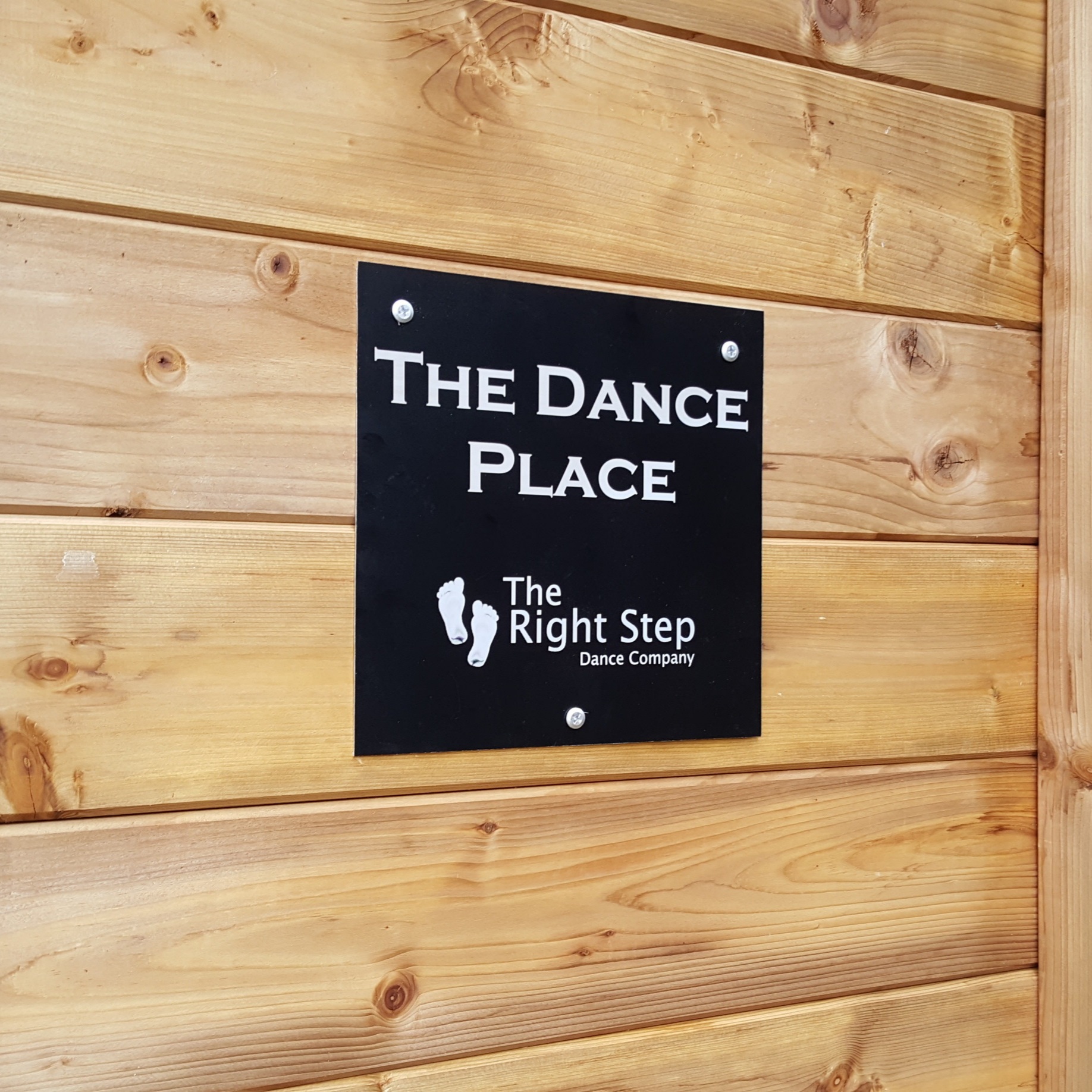 Sq Dance Place Sign Right Step